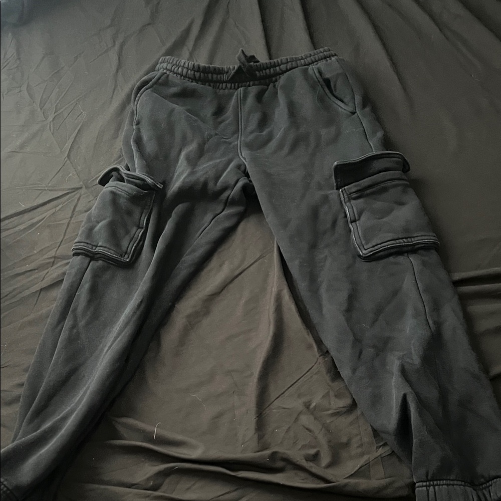 Wonder Nation Men's Dark Cargo Pants